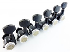 Gotoh Magnum Locking Guitar Tuners Black Set Reverse